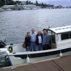 took my dad and mom out for a father's day cruise, had dinner a the salmon house...