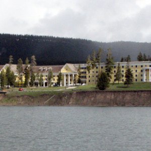 Media 'Lake Yellowstone Hotel from the scenic cruiser' in album 'Inside our "summer home:'