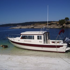 Brock's Beach Ruxton Island in the Gulf Islands