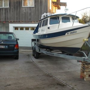 Media 'At home in Comox for the Winter.' in album 'Our new boat waiting for us.'