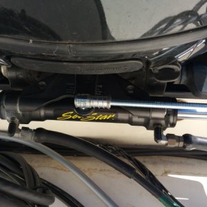 Link bar mount point on main motor
