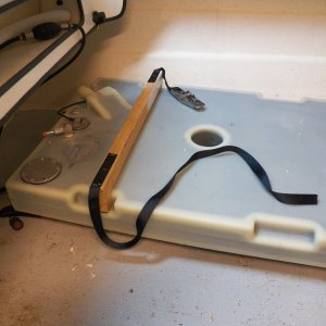 I bought a 23 gal. tank from overstock.com for $140.  It was made by Moeller and used on Lund boats.  In 2011, boat manufacturers were required to install low permeable tanks when they ran out of their older stock. Low permeable tanks have a black nylon lining (as can be seen here).  There are still a lot of older style permiable tanks being sold even though they are new old stock and unused. BoatUS did an experiment where they found that an old style 6 gallon plastic outboard tank lost almost a pint in 6 months.  That's why gas goes bad.