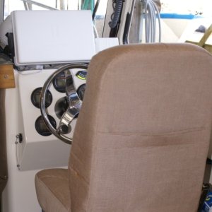Helm Seat - Very comfortable.