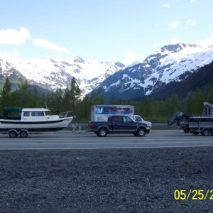 Media '(C-Biscuit) Waiting in Bear Valley for the tunnel to Whittier AK' in album '(C-Biscuit) Doesn't get much prettier than this!'