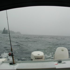 Entering Eshamy Lagoon