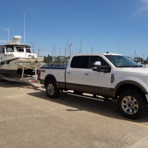 First Launch with 2019 Ford F250 Lariat