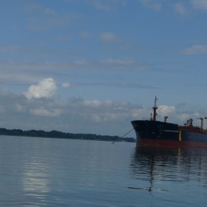 St L Seaway was calm this day, but could be rough with lots of big ship wakes