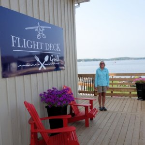 Georgian Bay float plane takeoff point at Perry, Canada.  A Must Go!
