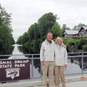 Dismal Swamp area by car