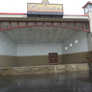 Budweiser Amphitheater on the island has free concerts Sat nights in summer, but no docking there during events.