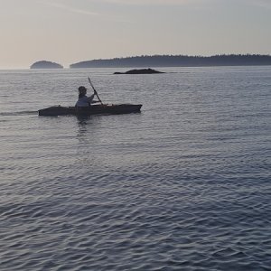 Media 'Caryn kayaking in Shallow Ban' in album 'We're Back... at Twin Bridges'