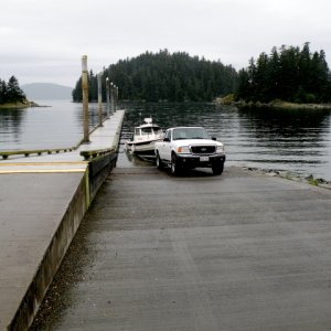 Launching at Amalga Harbor