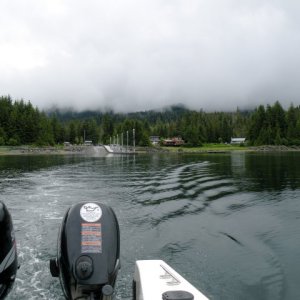 Departing Amalga Harbor