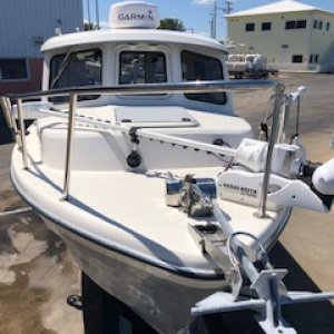 Front  - installed by Pirates Best Marine 321-783-0008 https://www.piratesbest.com/