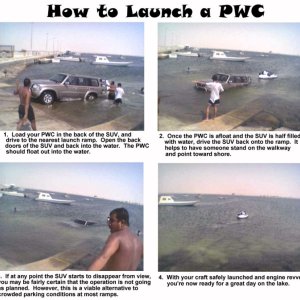 Media 'SUV PWC launching' in album '2000 hp RIB
Do you think this boat needs a kicker?
With a 6 gal poly tank, do you think he could back out of his birth?'