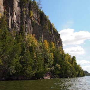 Nipigon rock bluffs