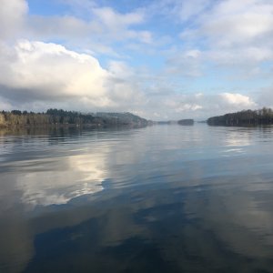 First outing with Zenith on 12/15/19.  This photo is at 3 miles east of the I-205 bridge over the Columbia, looking east.