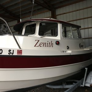 12/27/19 - Newly-installed name decals