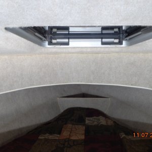 Carpeted V-Berth
ceiling and sides
