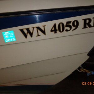 2015 Registration! We're
almost ready to go boating!