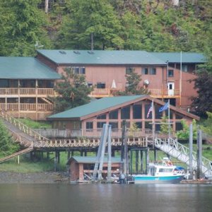 The lodge at Whale Pass