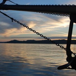 sunset at Prince Rupert