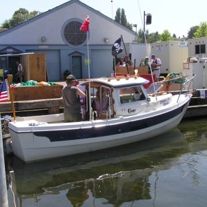 (Norm S) Broken Down in the Pits at Seafair
