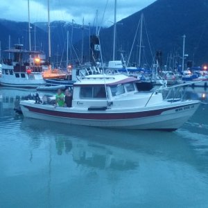 C-Dory in Bella Coola Harbor