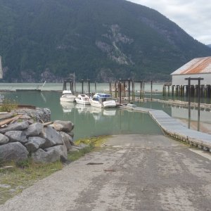 Media 'Bella Coola Boat launch' in album 'Bella Coola Old Cannery'