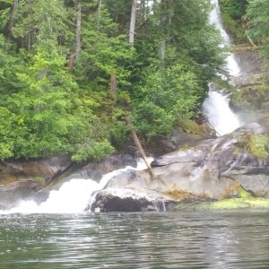 Cascade Inlet 15 miles with hundreds of water falls
