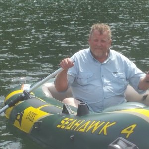 Returning from Eucott Hot springs