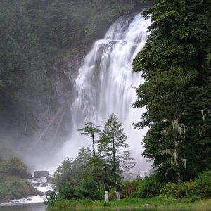 Chatterbox Falls, at it's highest in 8 years, according to the Ranger.  the Flow droped to half in about 6 hours.