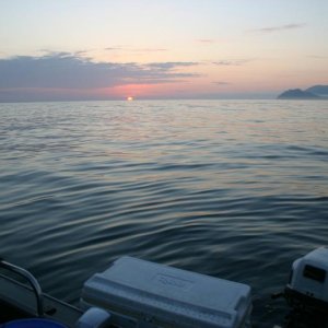(gljjr) Sunrise, Sekiu Sept 26, 2004