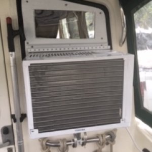 A/C outside view