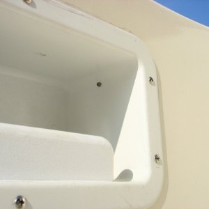 LED in coaming box