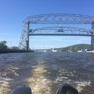 Media 'leaving Duluth on to the Big Lake' in album 'Spirit Lake Marina Duluth'
