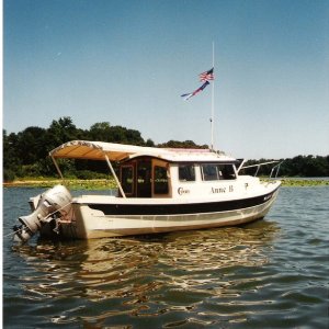 Anchored off Ordinary Point, Sassafras River