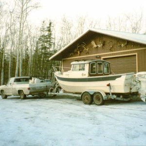 New motor and home made trailor, 1999.jpg