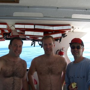 On the Dive Boat.