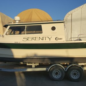 Ready to put in the slip at Dana Point harbor