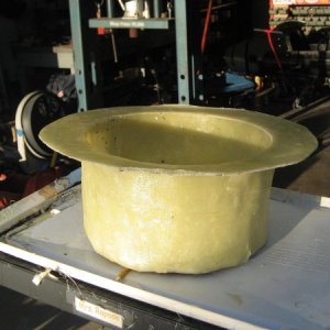 Bottom extension molded
