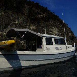Back at Watmough to do some more shoreline exploring, this time on the Outside.