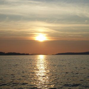 Sunset Saturday night, Sept 16th
