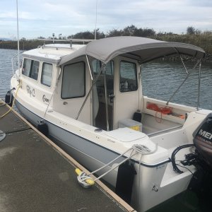 Media 'Back at the dock, just stayed at marina due to a poor NOAA forcast.' in album 'Early start October 12, 2019'
