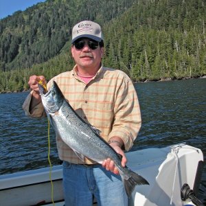 (AnchortownJim) Silver Salmon, West side of Esther Island