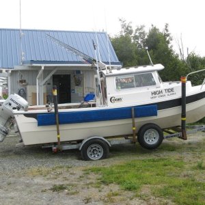 Ready to go on the bluff in Ninilchik