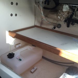 Final installation with Fuel Tank.