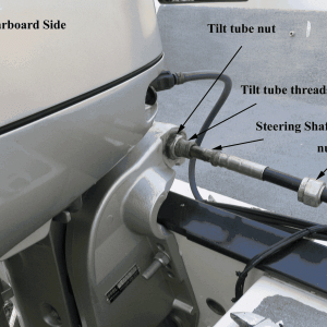 (Alma's Only) Steering Lube 05 (Teleflex on Honda 90 - 2003)