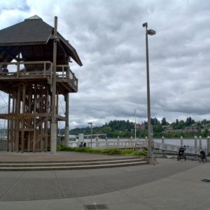Lookout tower at Port Plaza