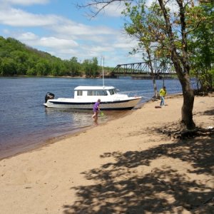 Media 'St Croix River, just north of I94 crossing' in album 'Home in the driveway from Texas'